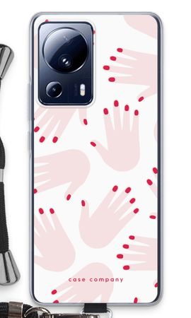 Hands pink