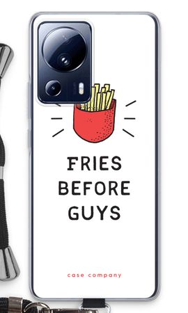 Fries before guys