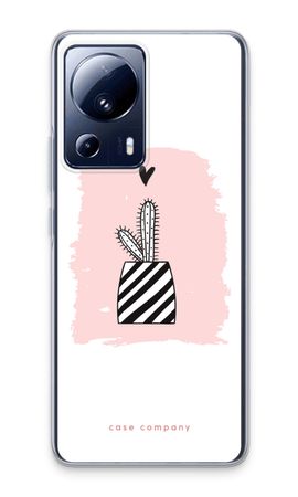 Black and white cactus