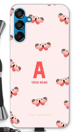 Rosy Butterflies Monogram