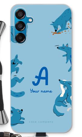 Playful Dogs Monogram