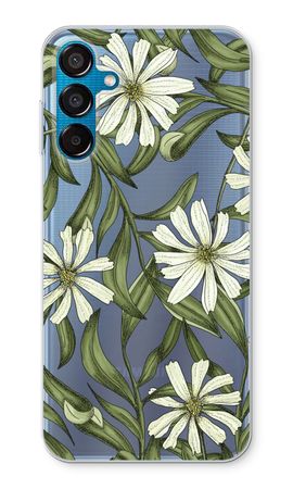 White flower pattern