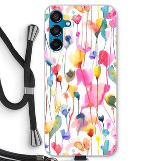 Vilda färgglada blommor