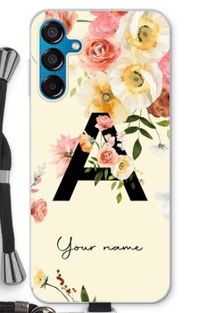 Flirty Flowers Monogram