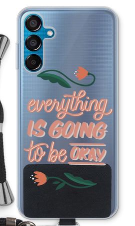 Optimistic flower girl