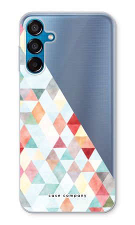 Coloured triangles pastel