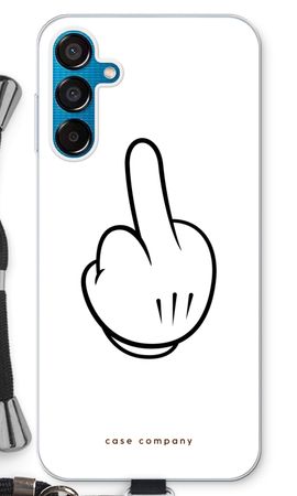 Middle finger white