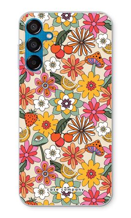 Retro Flowers N°2 - Yellow