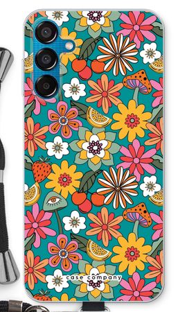 Retro Flowers N°2 - Blue