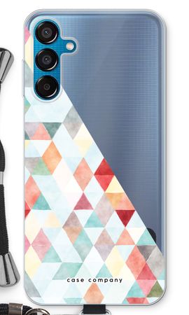 Coloured triangles pastel