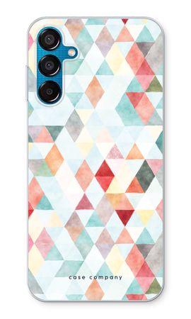 Coloured triangles pastel