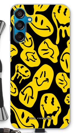 Melting smiley - Yellow