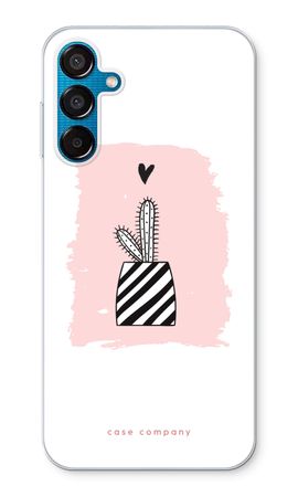 Black and white cactus