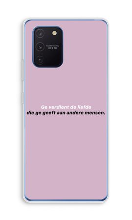 Ge verdient de liefde