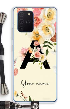 Flirty Flowers Monogram