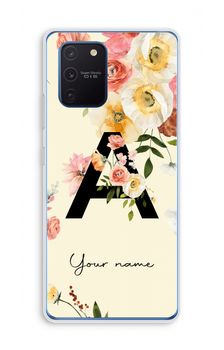 Flirty Flowers Monogram