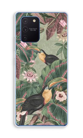 Tropical jungle toucan