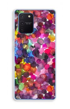 Puntos de acuarela superpuestos