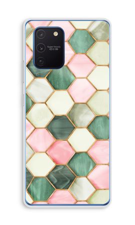 Hexagons in stained glass