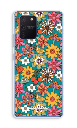 Retro Flowers N°2 - Blue