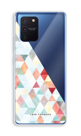 Coloured triangles pastel