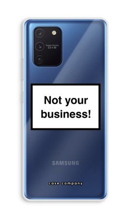 Not your business