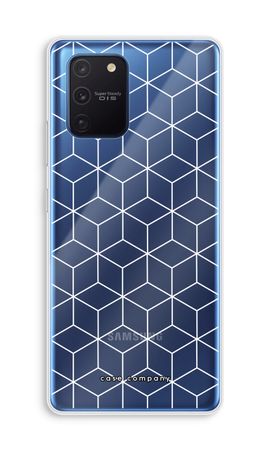 Cubes black and white