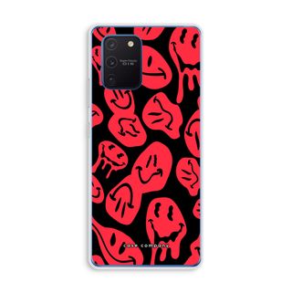 Smeltende Smiley - Rood