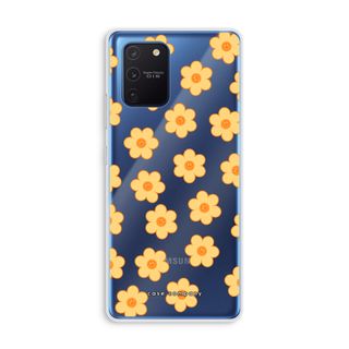 Flor sonriente amarilla