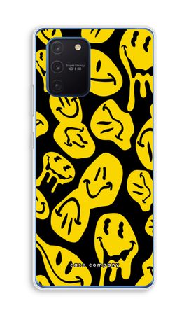 Melting smiley - Yellow