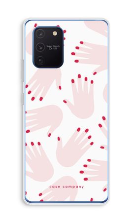 Hands pink