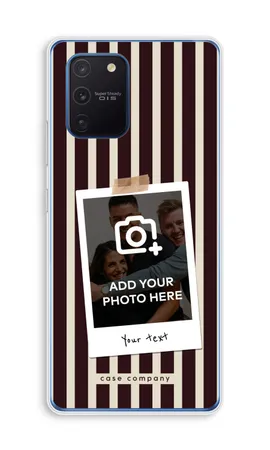 Polaroid - Retro, Samsung Galaxy Note 10 Lite soft hoesje