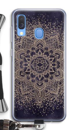 Goldenes Boho-Mandala