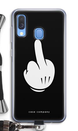 Middle finger black