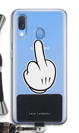 Middle finger white