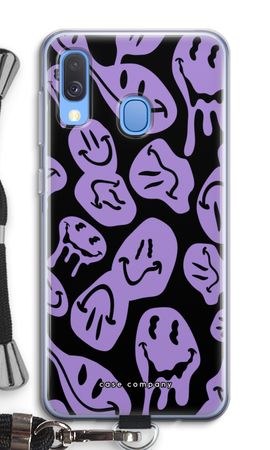 Melting Smiley - Purple