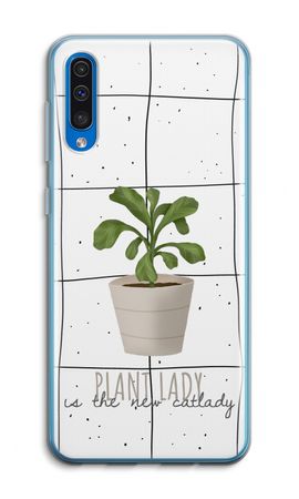 Houseplant on windowpane