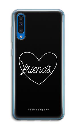 Friends heart black