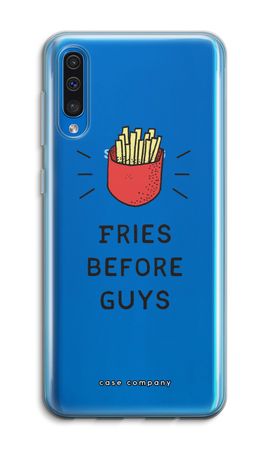 Fries before guys