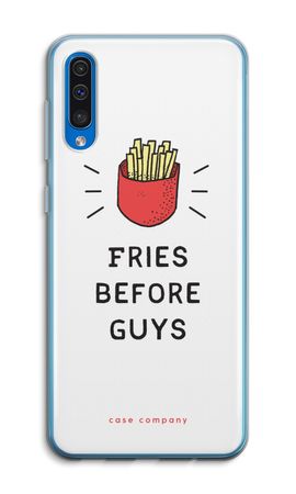 Fries before guys