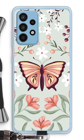 Butterfly in a floral world