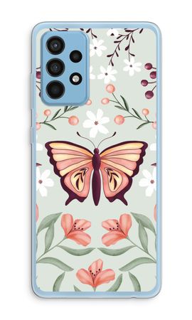 Butterfly in a floral world
