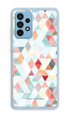 Coloured triangles pastel