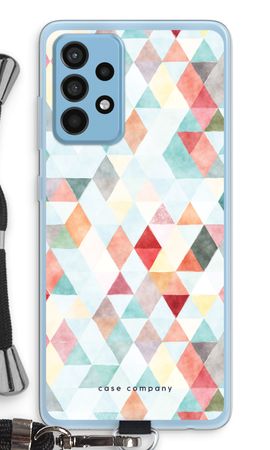 Coloured triangles pastel