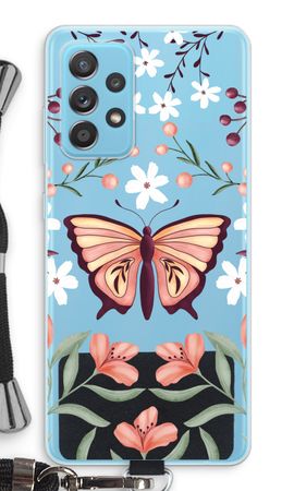 Butterfly in a floral world