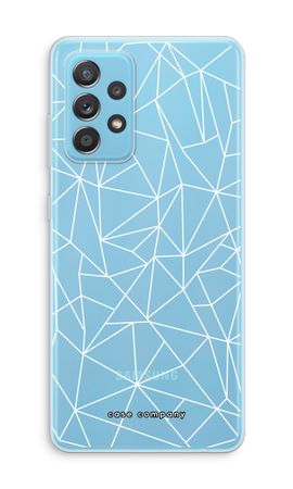 Geometric lines white