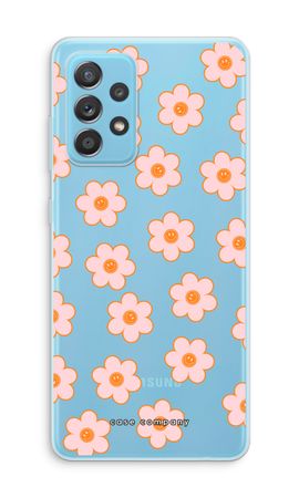 Pink Smiley Flower