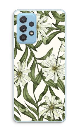 White flower pattern