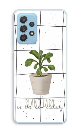 Houseplant on windowpane