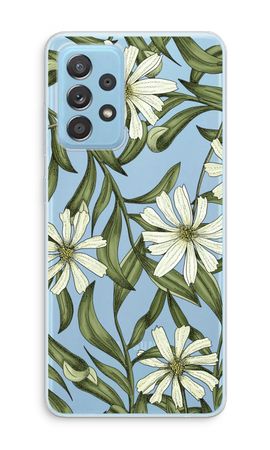 White flower pattern